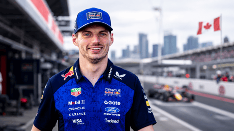 Max Verstappen aanwezig in Canada