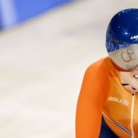  Hetty van de Wouw wint een zilveren medaille op Olympische Spelen