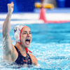 Nederland - Italië, Lieke Rogge, waterpolo, Olympische Spelen, Parijs 2024