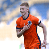 Kees Smit in actie voor Oranje O19