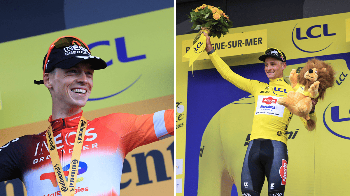 Thymen Arensman en Mathieu van der Poel waren succesvol in de Tour de France