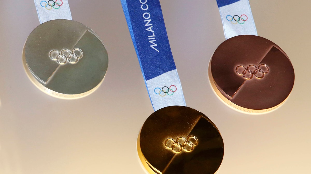 De medailles tijdens de Olympische Winterspelen