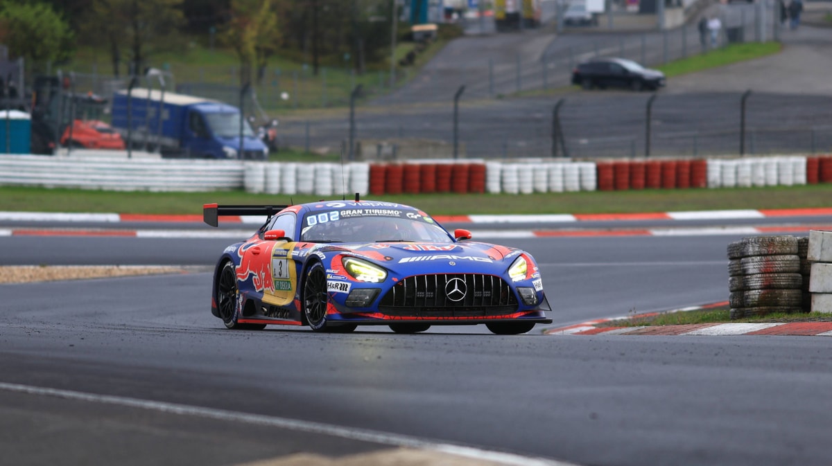 Max Verstappen op de Nürburgring 