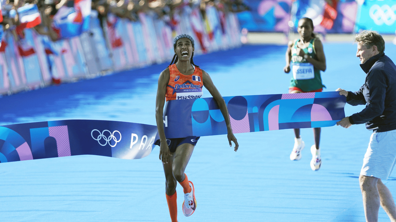 Sifan Hassan, goud, marathon, atletiek, Olympische Spelen, Parijs2024, TeamNL