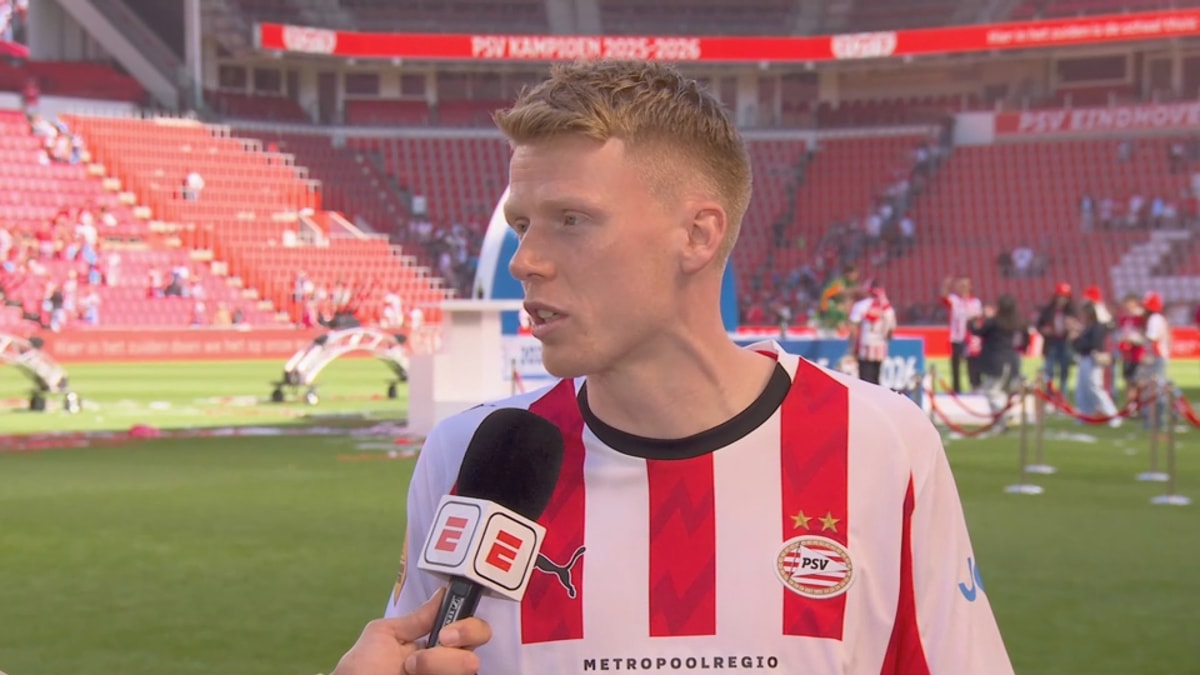 Jerdy Schouten voor de camera van ESPNay