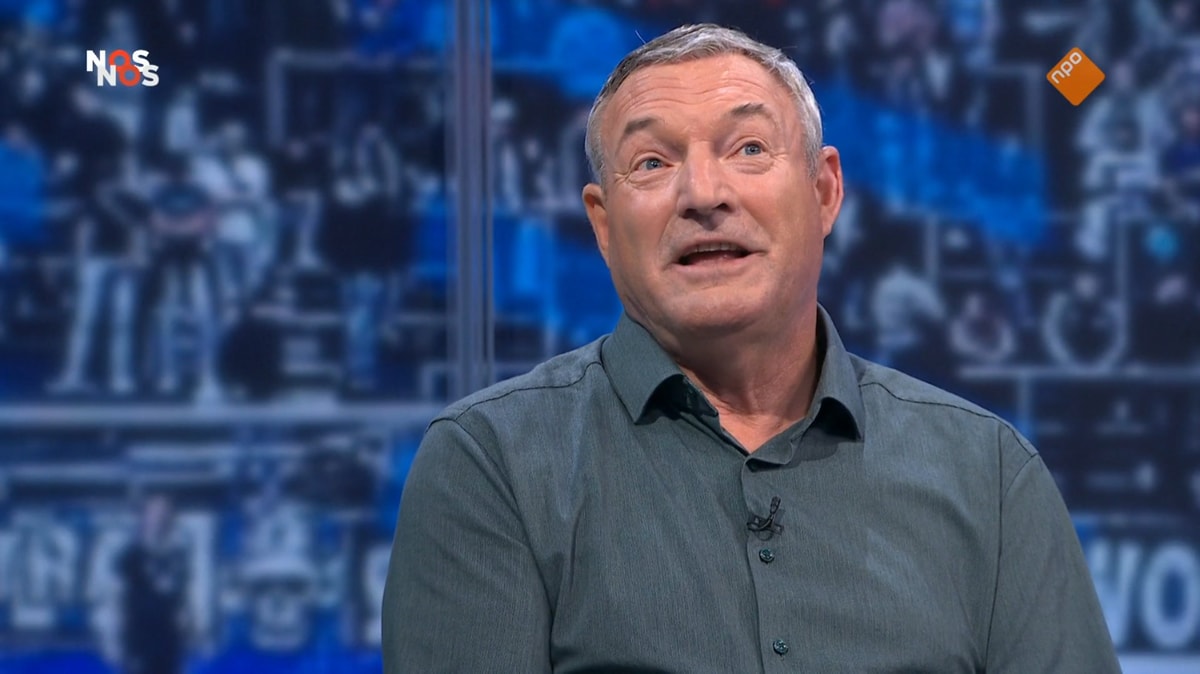 Ron Jans bij NOS Studio Sport Voetbal