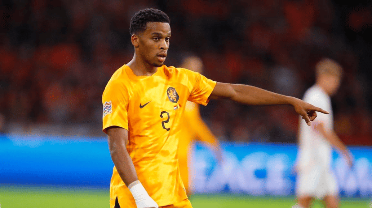 Jurrien Timber, speler van het Nederlands elftal