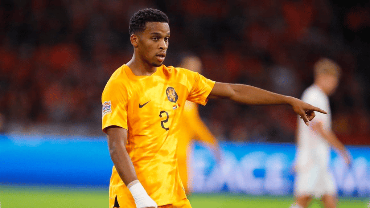 Jurrien Timber, speler van het Nederlands elftal