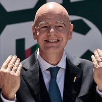 Gianni Infantino, voorzitter van de wereldvoetbalbond FIFA