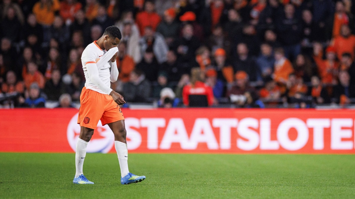 Teleurstelling bij Denzel Dumfries