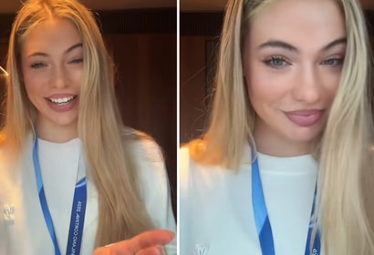 Jutta Leerdam is in haar nopjes met medaille én Birkin-tas