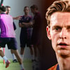 Frenkie de Jong krijgt na goed nieuws een 'warm' welkom bij Barcelona