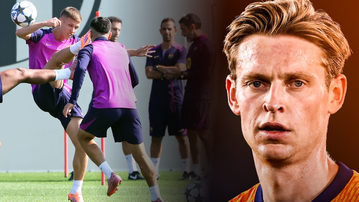 Frenkie de Jong krijgt na goed nieuws een 'warm' welkom bij Barcelona