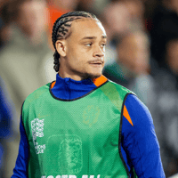 Xavi Simons bij het Nederlands elftal