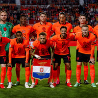 Opstelling Nederland - Servië