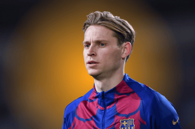 Frenkie de Jong had weer geen basisplek bij Barcelona