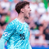 Robin Roefs in het doel van Jong Oranje