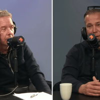 Valentijn Driessen en Mike Verweij, journalisten van De Telegraaf