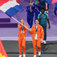 Femke Bol, Harrie Lavreysen, Olympische Spelen, goud, Parijs2024, TeamNL