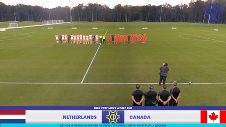 Nederland heeft Canada met 3-2 verslagen op het WK CP-voetbal en is na twee wedstrijden al zeker van een plek in de kwartfinale.
