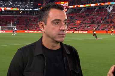 Xavi Hernández, bondscoach van het Nederlands elftal