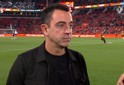 Xavi Hernández, bondscoach van het Nederlands elftal