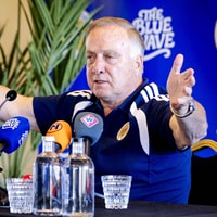 Dick Advocaat, bondscoach van Curaçao