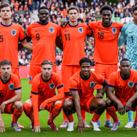 De opstelling van Jong Oranje tegen Jong Ivoorkust