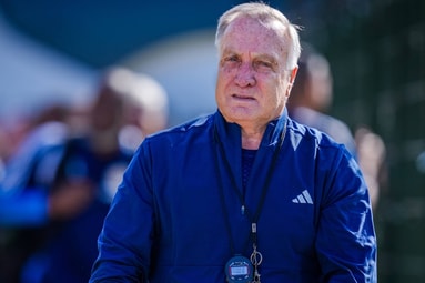 Dick Advocaat, bondscoach van Curaçao