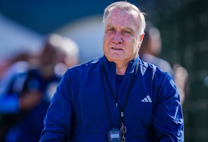 Dick Advocaat, bondscoach van Curaçao