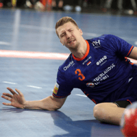 Ivar Stavast baalt bij de Nederlandse handballers