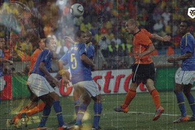 Nederland - Brazilië (2-1) op WK 2010