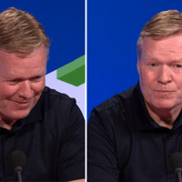 Ronald Koeman, bondscoach van het Nederlands elftal