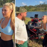 Jutta Leerdam en Jake Paul