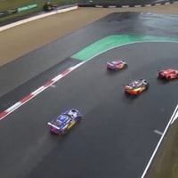 Max Verstappen op de Nürnburgring