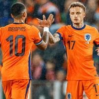 Noa Lang bij het Nederlands elftal