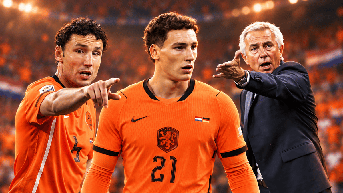 Bert van Marwijk, Mark van Bommel en Ruben van Bommel
