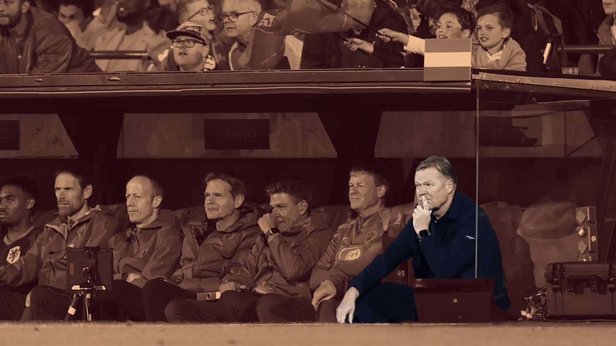 Ronald Koeman, bondscoach van het Nederlands elftal