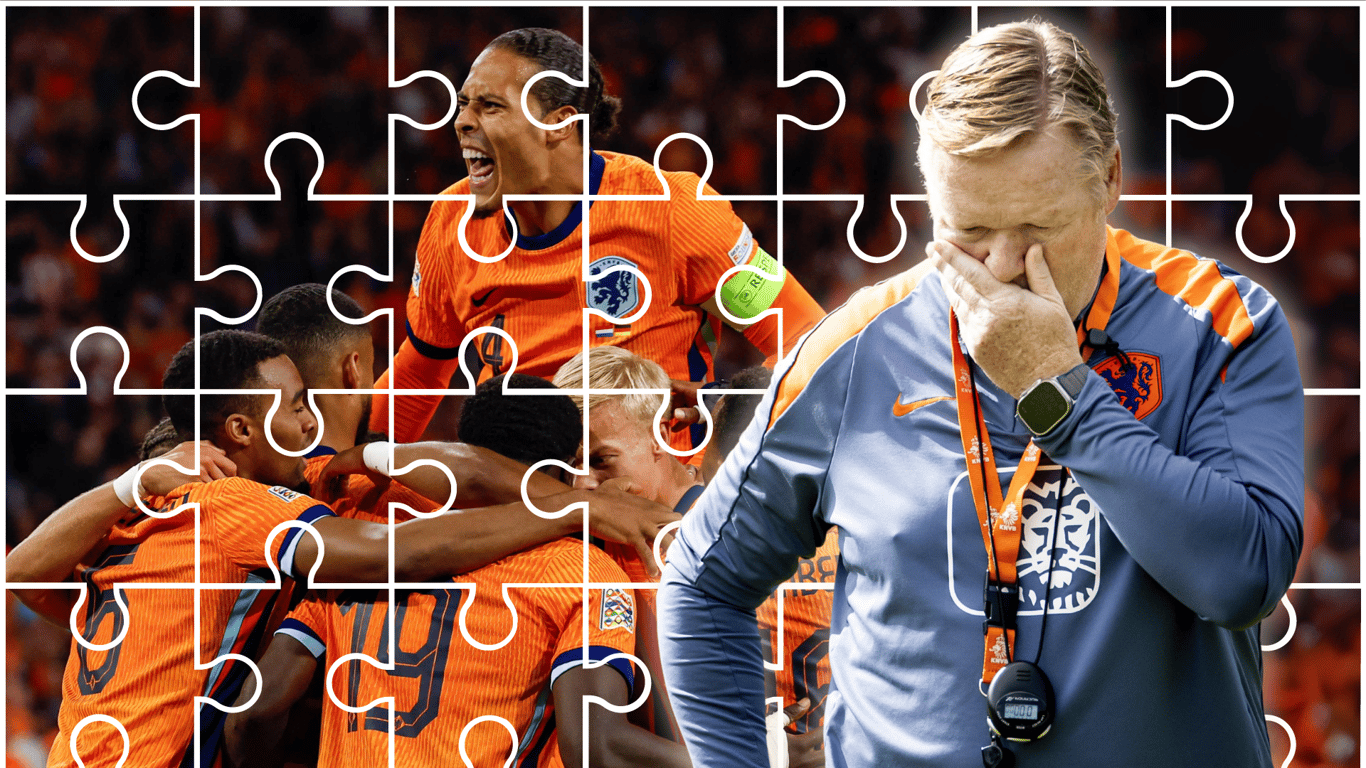 Ronald Koeman, bondscoach van het Nederlands elftal