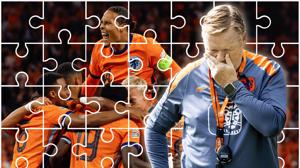 Ronald Koeman, bondscoach van het Nederlands elftal