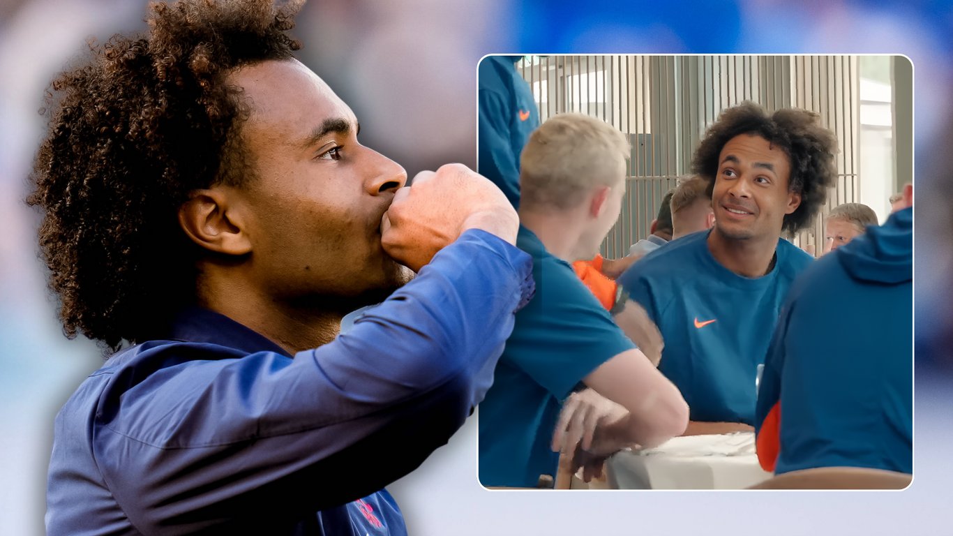 Joshua Zirkzee, aanvaller van het Nederlands elftal