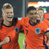Oranje O19 viert feest