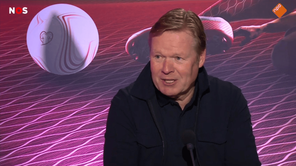 Bondscoach Ronald Koeman