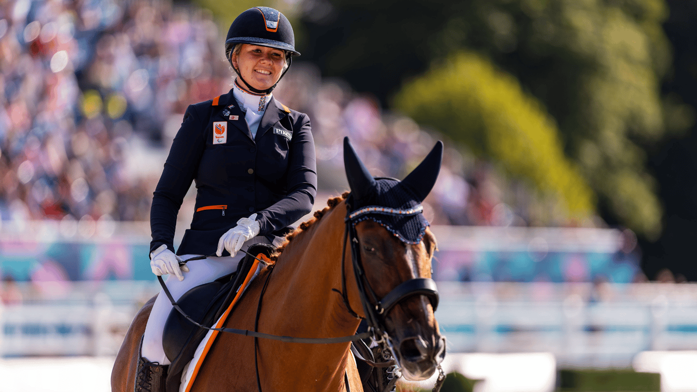 Demi Haerkens, Sanne Voets, paardensport, dressuur, goud, Paralympische Spelen