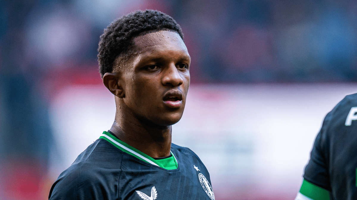 Givairo Read in het shirt van Feyenoord