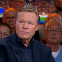 Ronald Koeman bij Studio Voetbal