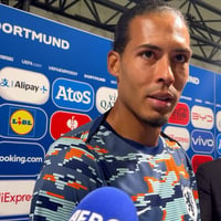 Virgil van Dijk na Nederland - Engeland op het EK