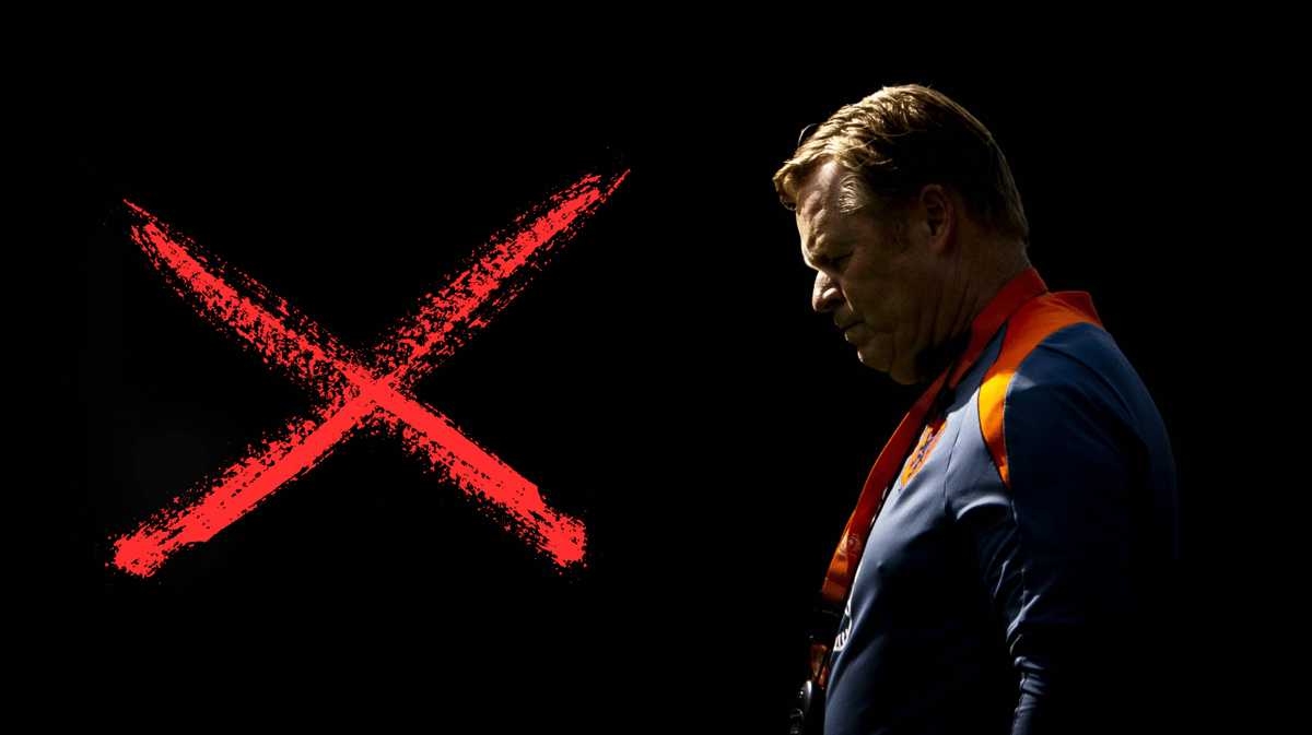 Ronald Koeman, bondscoach van het Nederlands elftal