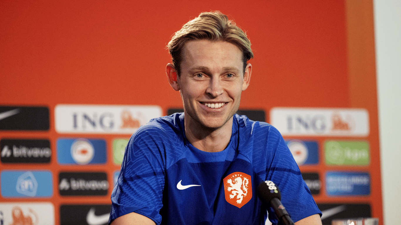 Frenkie de Jong deelt een blessure-update