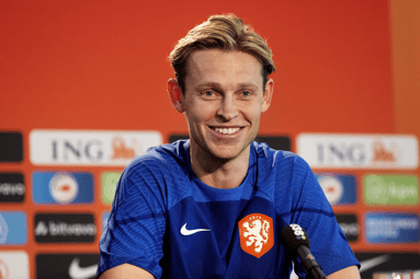 Frenkie de Jong deelt een blessure-update